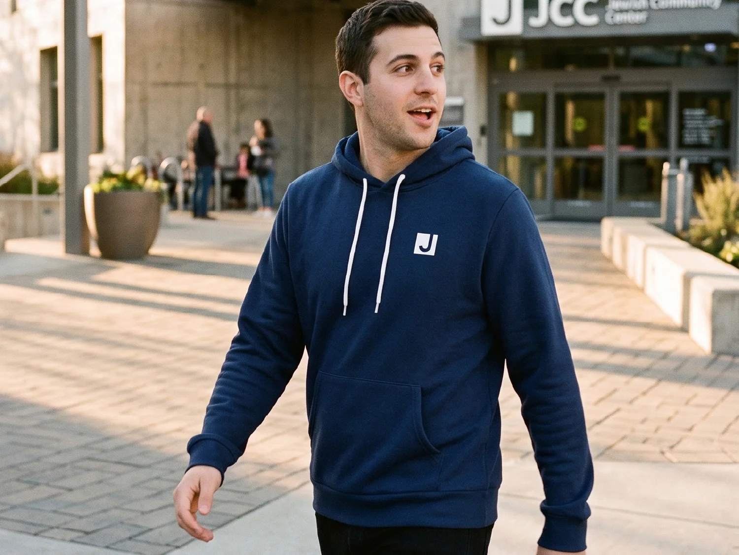 Men's Sponge Fleece Hoodie | Community